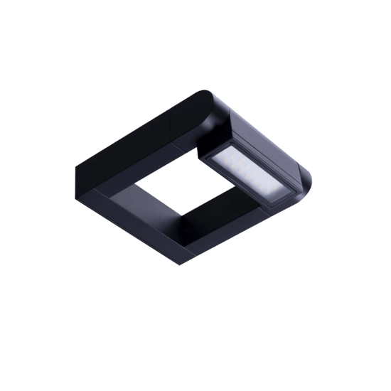 Kinkiet Frame Wall (black) AZ4308 LED 8W 800lm 3000K IP54 ALUMINIUM Acryl AZZARDO